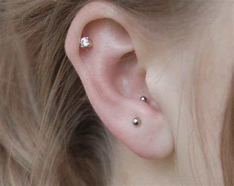 ANTI-TRAGUS PIERCING | Different ear piercings, Types of ear piercings, Tragus piercings