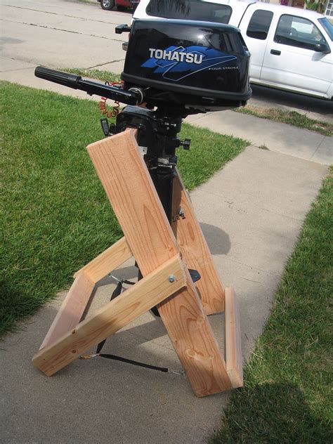 Homemade boat motor stand ~ Plans sailboat