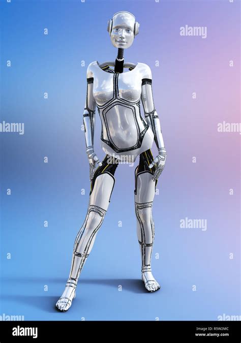 Female android robot hi-res stock photography and images - Alamy