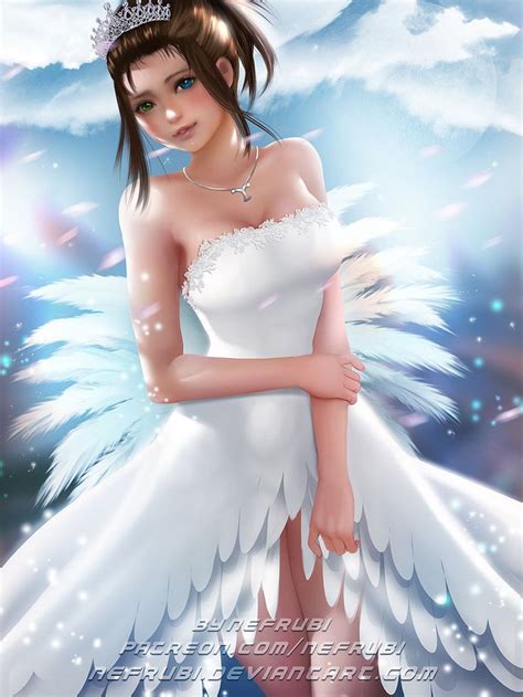 Yuna Wedding Dress | Final Fantasy X by Nefrubi.deviantart.com on @DeviantArt | Yuna wedding ...