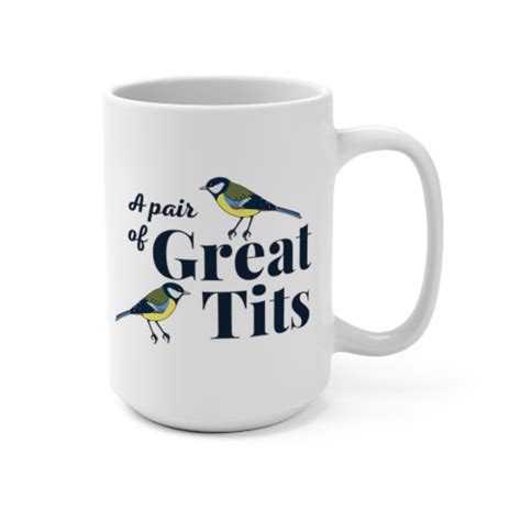 Fowl Language Mug Funny Bird Watching Titmouse Mug Birding - Etsy