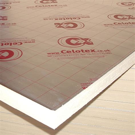 50mm Celotex GA4050 PIR Insulation Board 2400 x 1200mm