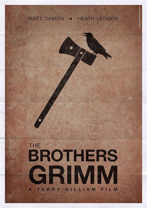 The-Brothers-Grimm | Grimm, Brothers grimm, Movie posters minimalist