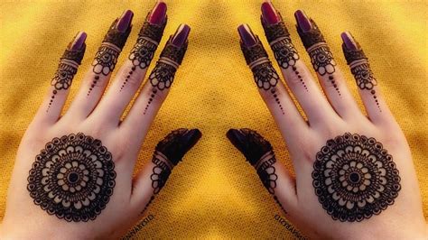 Tiki On Back Hand Mehndi Designs Mehndi Pedia - ZOHAL