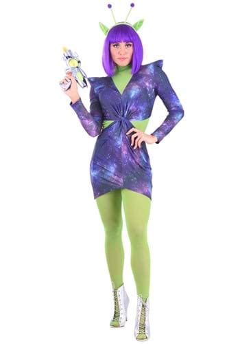 Sexy Cosmic Alien Halloween Costume