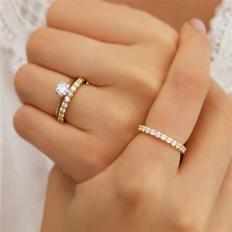 Moissanite Eternity & Wedding Rings Collection – Lily Arkwright