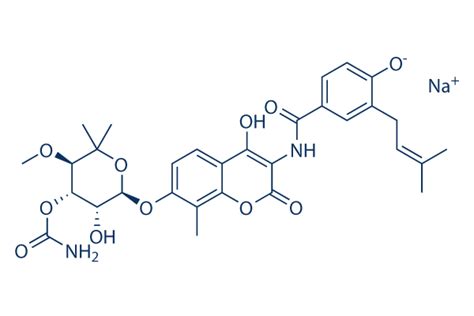 Novobiocin Sodium (Albamycin; Cathomycin) | CAS 1476-53-5 | AbMole BioScience | Novobiocin ...