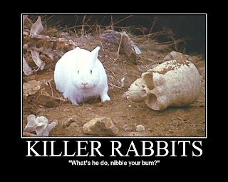 Julia Pequlia: The Killer Rabbit of Caerbannog