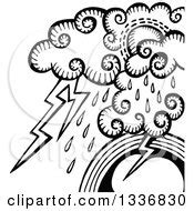 Royalty-Free (RF) Lightning Storm Clipart, Illustrations, Vector Graphics #1