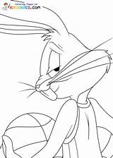 Bugs Bunny Coloring Pages sketch template