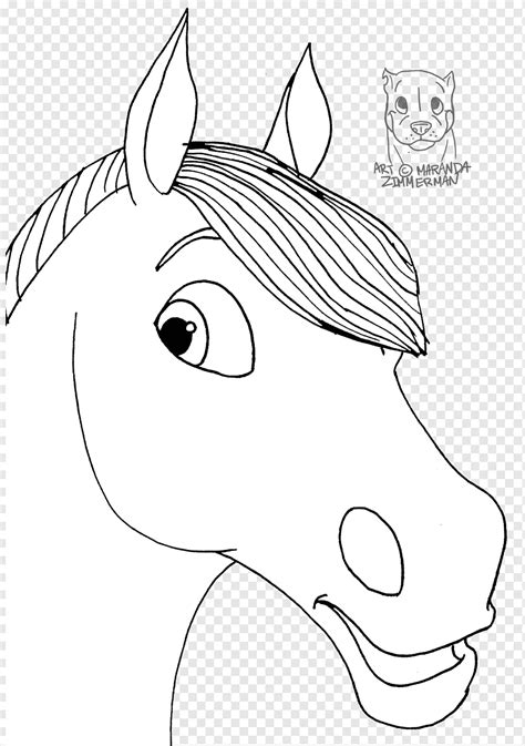 Friesian Horse Coloring Pages