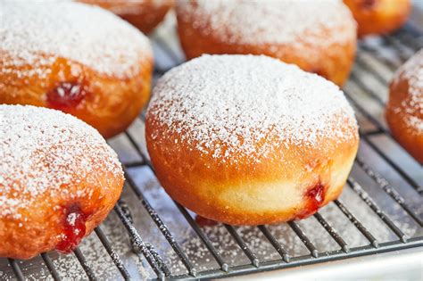 Hanukkah Jelly Donut (Sufganiyah) - Gemma’s Bigger Bolder Baking