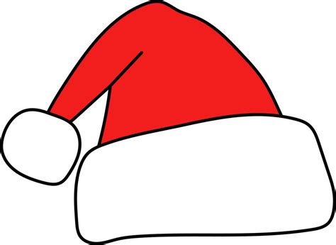 Christmas hat, vector. 15564432 Vector Art at Vecteezy