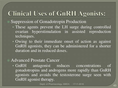 GnRH Agonists & Antagonists