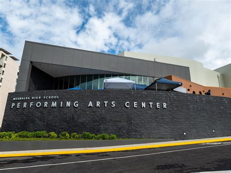 Hawaii DOE | Moanalua High School opens new Performing Arts Center