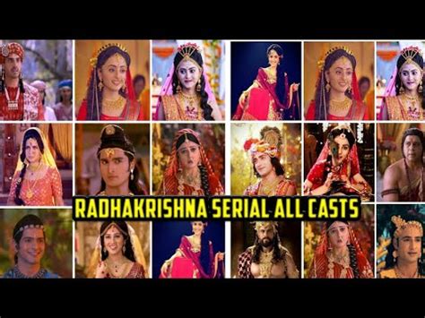 Radha Krishna serial cast |Sumedh Mallika 💕| - YouTube