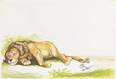 The Lion and the Mouse (Original) by Aesop's Fables (Ron Embleton) at The Book Palace