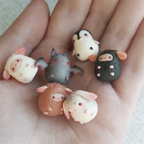 Cute Polymer Clay Animals
