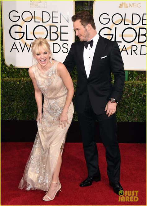 Chris Pratt & Anna Faris Look Like They're Having the Best Time at the Golden Globes 2015 ...