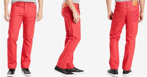 Over 70% Off Men's Levi's Jeans at Macy's (FUN Colors)