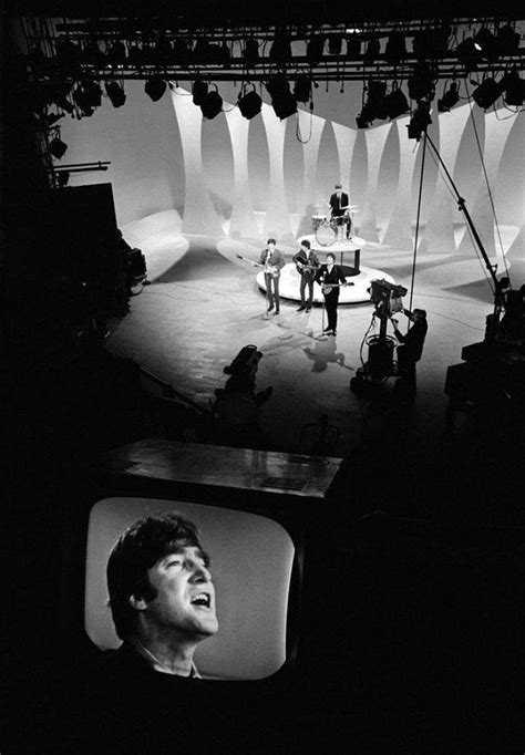 February 9, 1964 - behind the scenes as The Beatles taped their ...