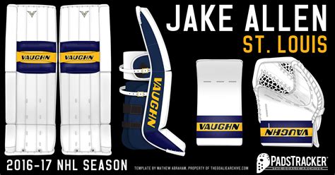 I Love Goalies!: Jake Allen 2016-17 Mask