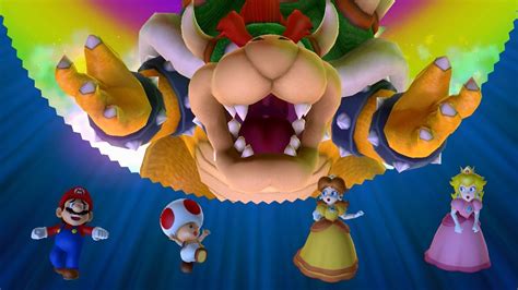 Mario Party 10 - Bowser Party Mode - Mushroom Park (Team Mario) - YouTube