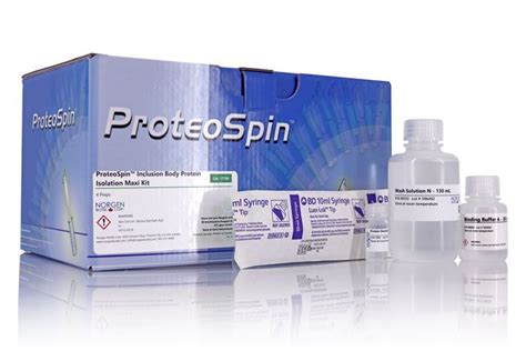 ProteoSpin™ Inclusion Body Protein Isolation Maxi Kit (Cat. 17700) | Norgen Biotek Corp.