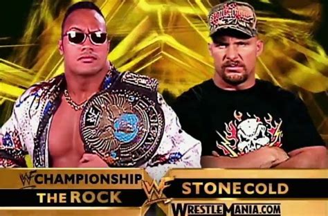 Today Is The 19th Anniversary Of The Rock Vs. Stone Cold At Wrestlemania X7 - BroBible