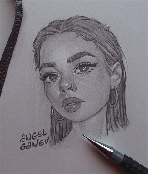 Pin by Riyana Nabaa on Drawing | Art drawings sketches simple, Art sketches pencil, Girl drawing ...