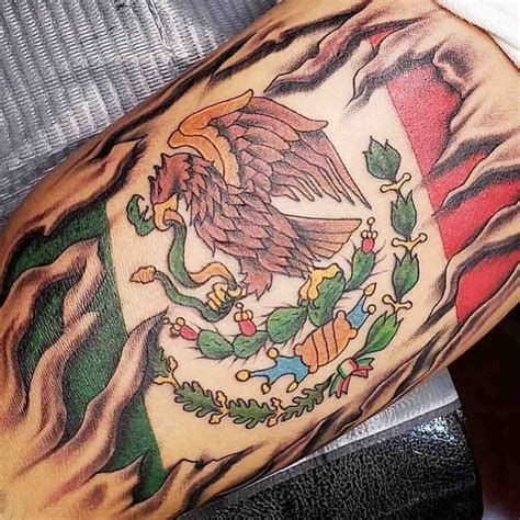 63 Mexican Flag Tattoo Ideas - Tattoo Glee