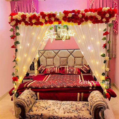 Wedding Bed Decoration for Couples