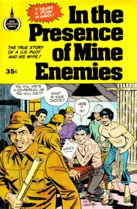 In the Presence of Mine Enemies nn - 35cent (Spire Christian Comics) - Comic Book Value and ...