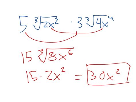 Multiplying and Dividing Radical Expressions | Math | ShowMe