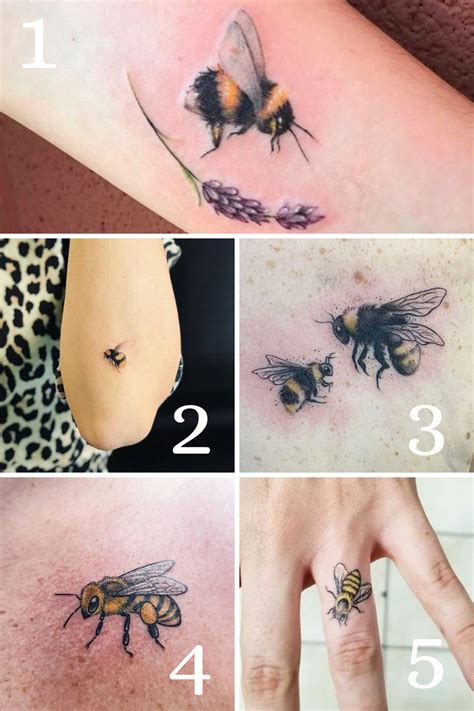 Buzzing Bumble Bee Tattoos + Beautiful Meaning - tattooglee | Bumble bee tattoo, Queen bee ...