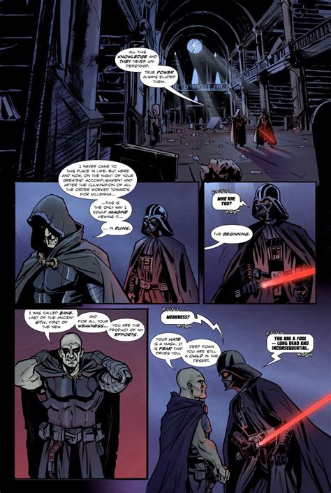 A Star Wars Comic #9 - The Dark Lords - A Star Wars Comic | Star wars comics, Star wars painting ...