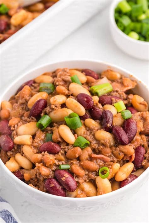 Best Baked Bean Casserole Recipe - Simply Stacie