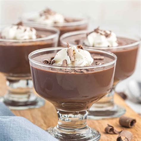 Homemade Chocolate Pudding Recipe