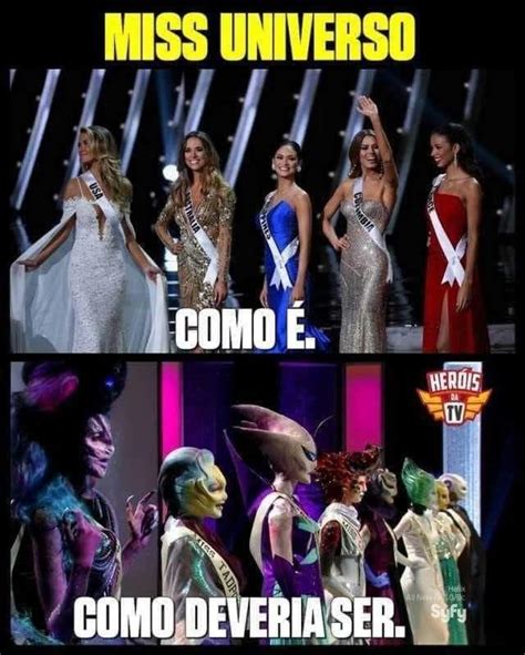 Como Deveria Ser Miss Universo - Casa dos Memes