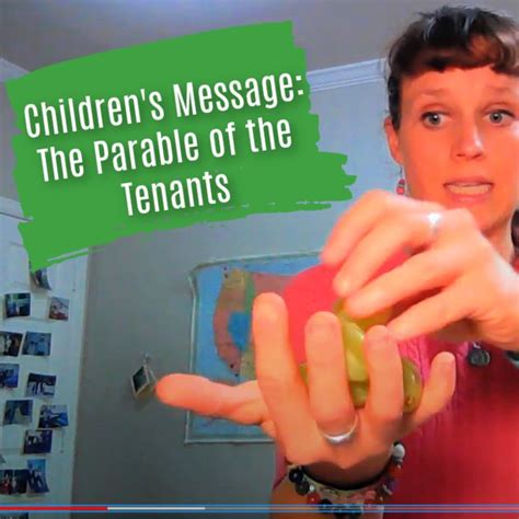 Children’s Sermon (Matthew 21:33-46) The Parable of the Tenants | Sermons for kids, Childrens ...