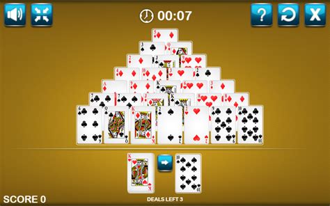 Pyramid Solitaire - HTML5 Solitaire Game by codethislab | CodeCanyon