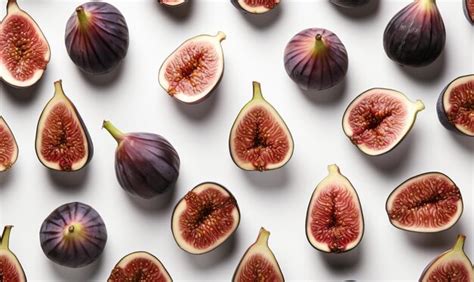 Premium AI Image | Figs on a white background Generative AI