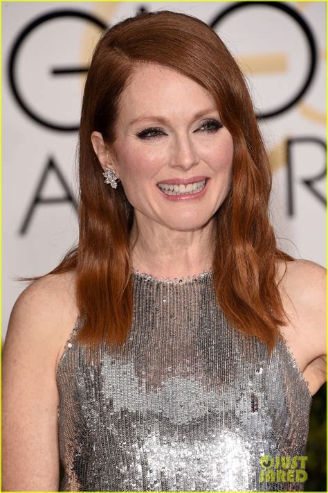 Nominee Julianne Moore Brings Her Husband Bart Freundlich to the Golden ...