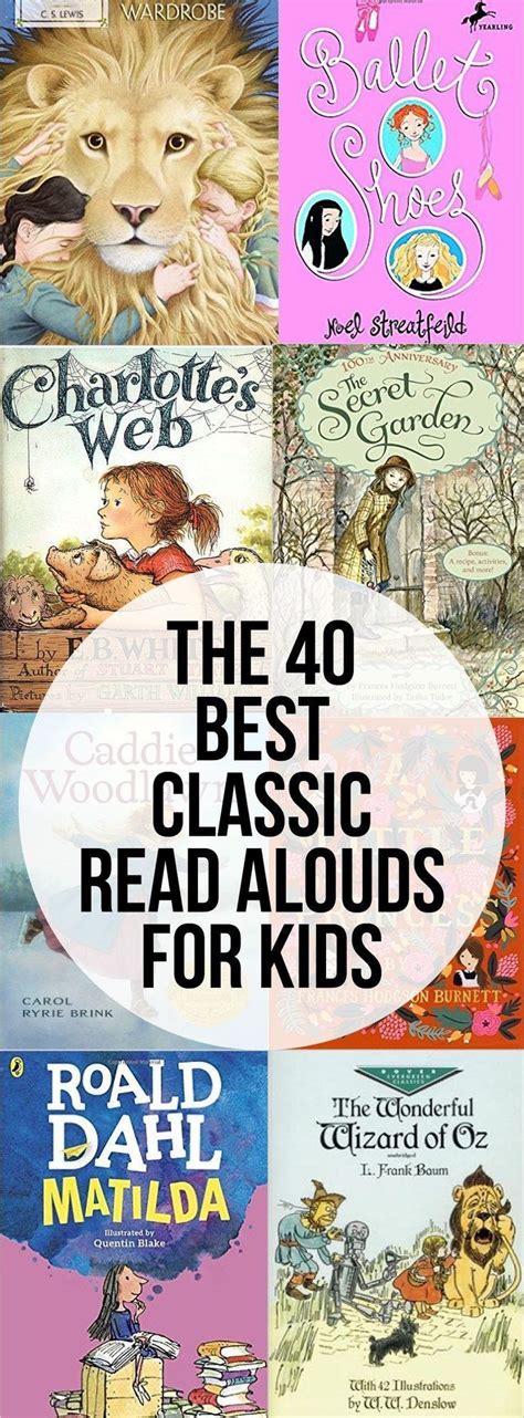 The 40 Best Classic Read Alouds for Kids - Intentional Homeschooling | Kids reading, Read aloud ...