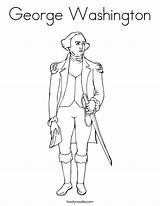 George Washington Coloring Page  Twisty Noodle sketch template