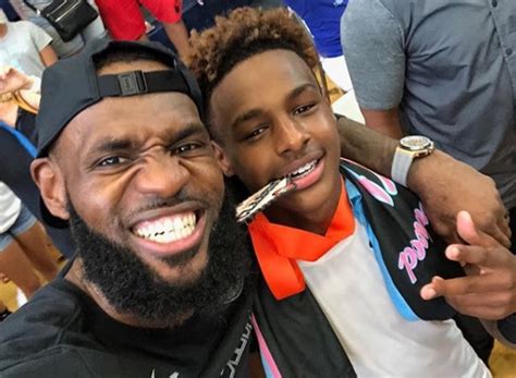 Child who threw food at LeBron James' son Bronny apologizes in video