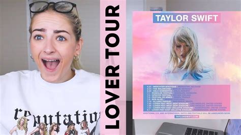 Lover Tour - Taylor Swift! Lover Fest Tour Dates! - YouTube