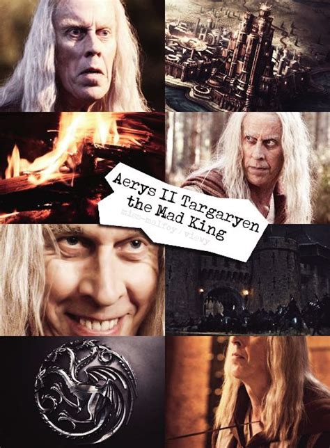 Aerys II Targaryen by Franky-Malfoy OMG,his faceclaim is the one from the Legend of the Seeker ...