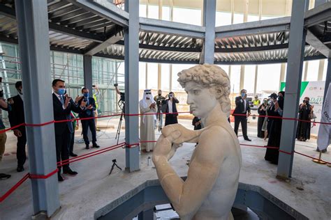 Michelangelo's David replica takes centre stage at Expo 2020 ...