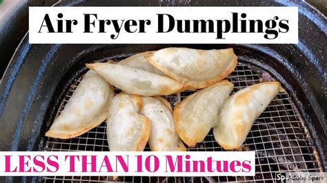 Air Fryer Dumplings Less than 10 minutes - YouTube